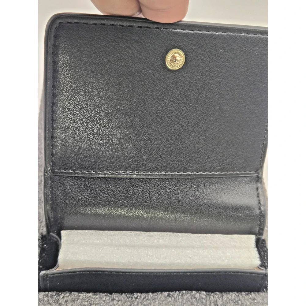 RFID Blocking Wallet Minimalist Black Business Credit Card Holder